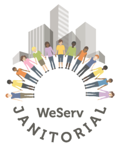 WeServ Janitorial Logo